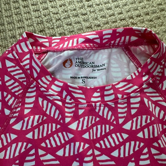 Vibrant Pink Patterned Women's Swim Coverup - Picture 2 of 5